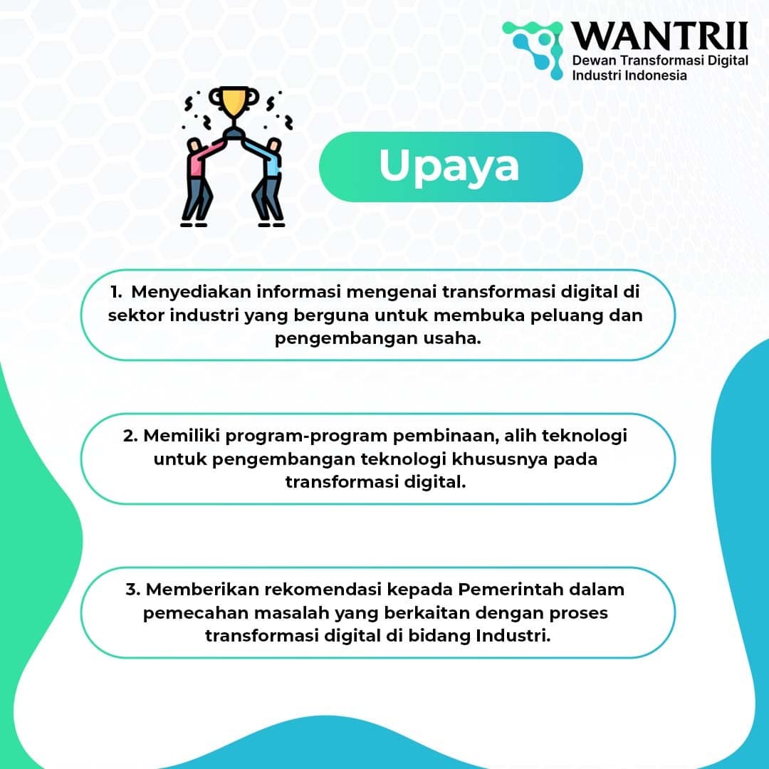 WANTRII's digital transformation efforts in 3 points.