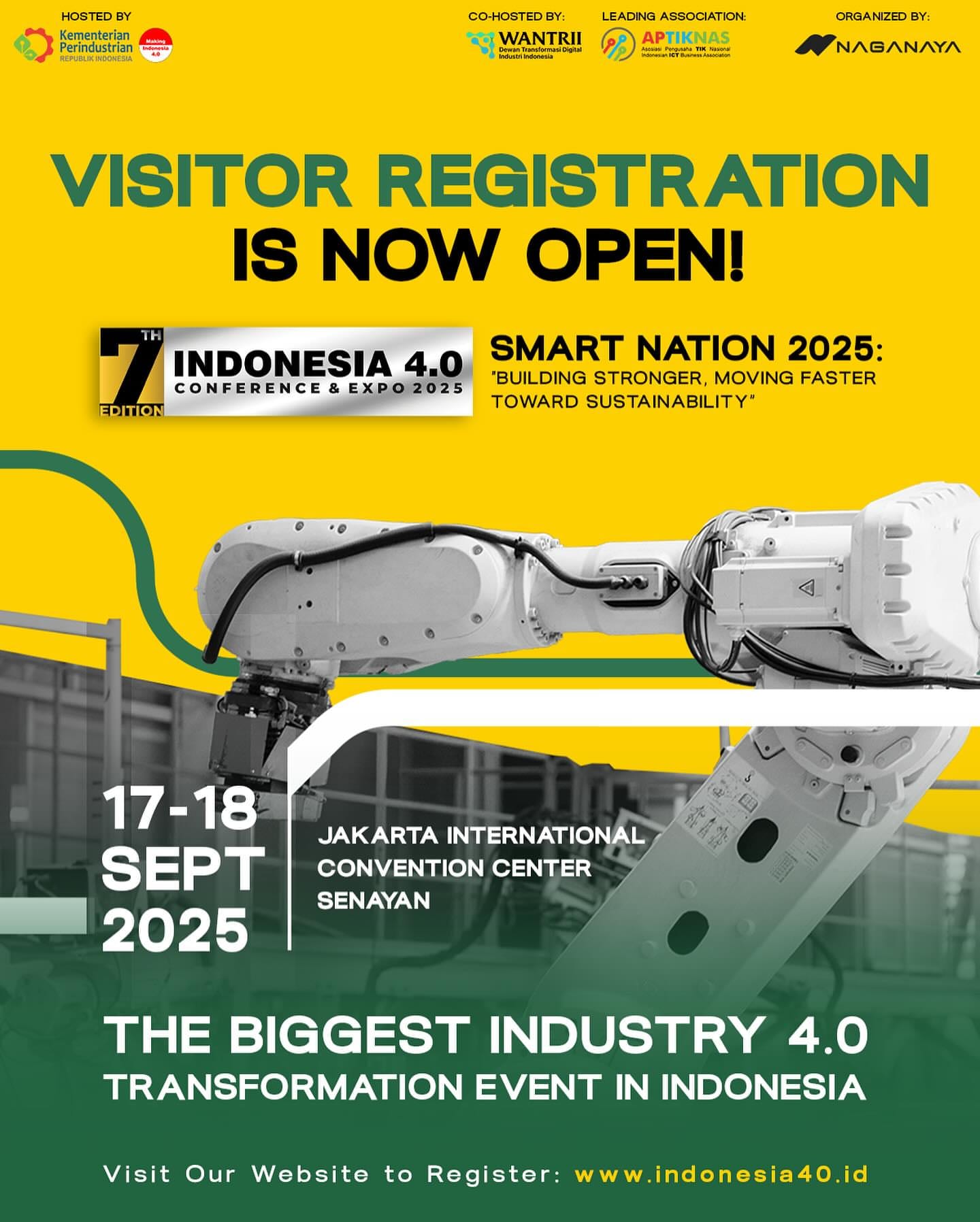 π’ Visitor Registration is now OPEN!