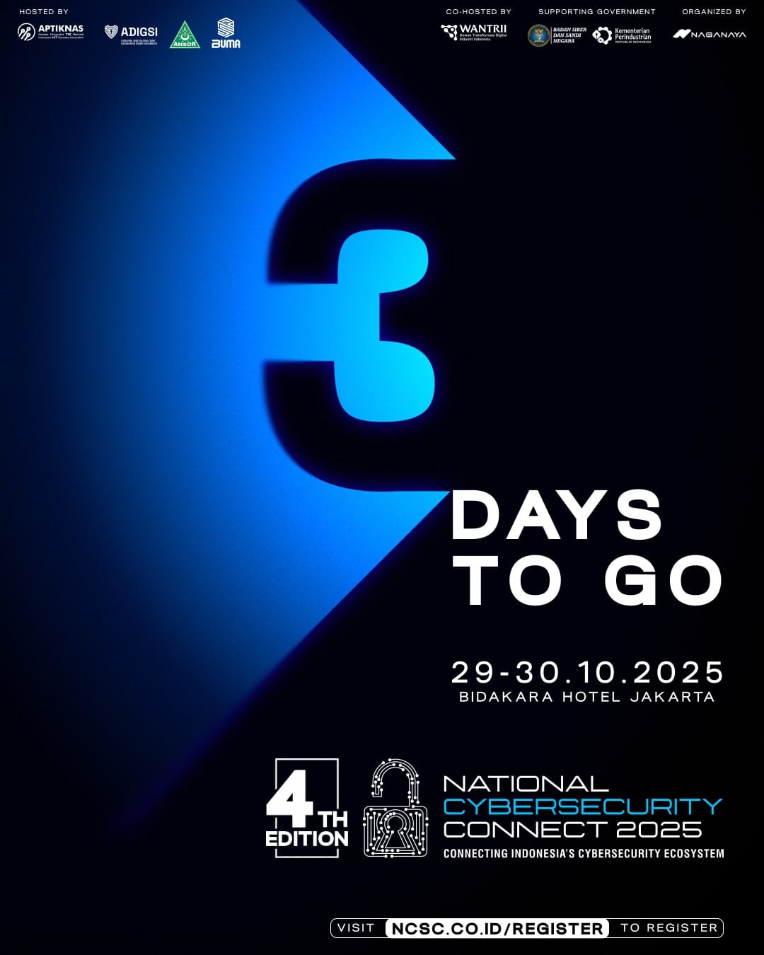 3 days till the cyber world collides. โก